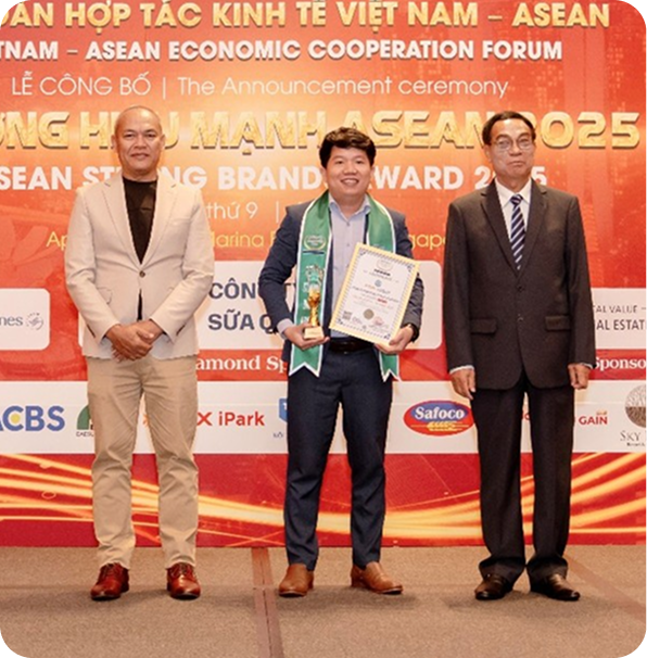 PIONE GROUP proudly achieves TOP 5 - ASEAN Strong Brand 2025